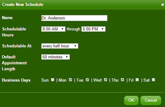 Appointment Reminder Schedule 4