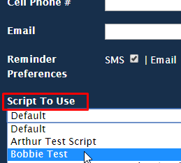 Reusablebale Scripts